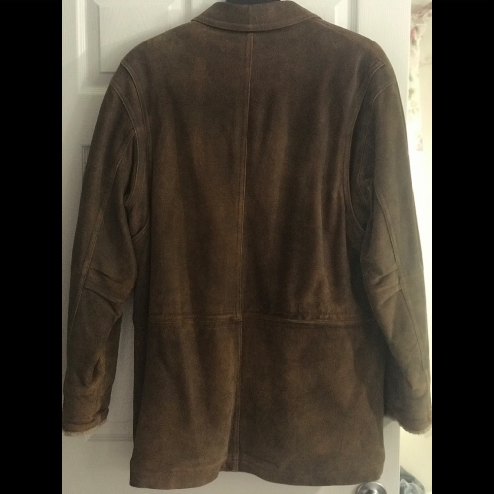 🎉HP🎉Men’s Wilson’s Leather Pelle Studio suede coat - Picture 2 of 16